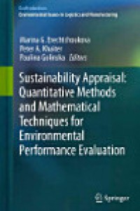 Image of Sustainability Appraisal: Quantitative Methods and Mathematical Techniques for Environmental Performance Evaluation