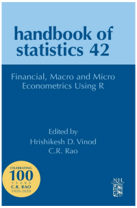 Image of Handbook of Statistics: Financial, Macro and Micro Econometrics Using R