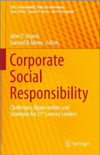 Image of Corporate Social Responsibility: Challenges, Opportunities and Strategies for 21st Century Leaders