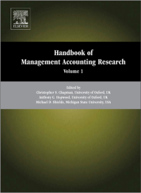 Image of Handbook of Management Accounting Research